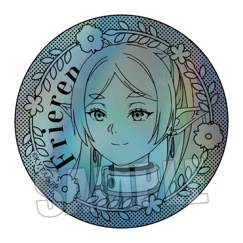 トレーディングホログラム缶バッジ 葬送のフリーレン | ベルハウスショップ