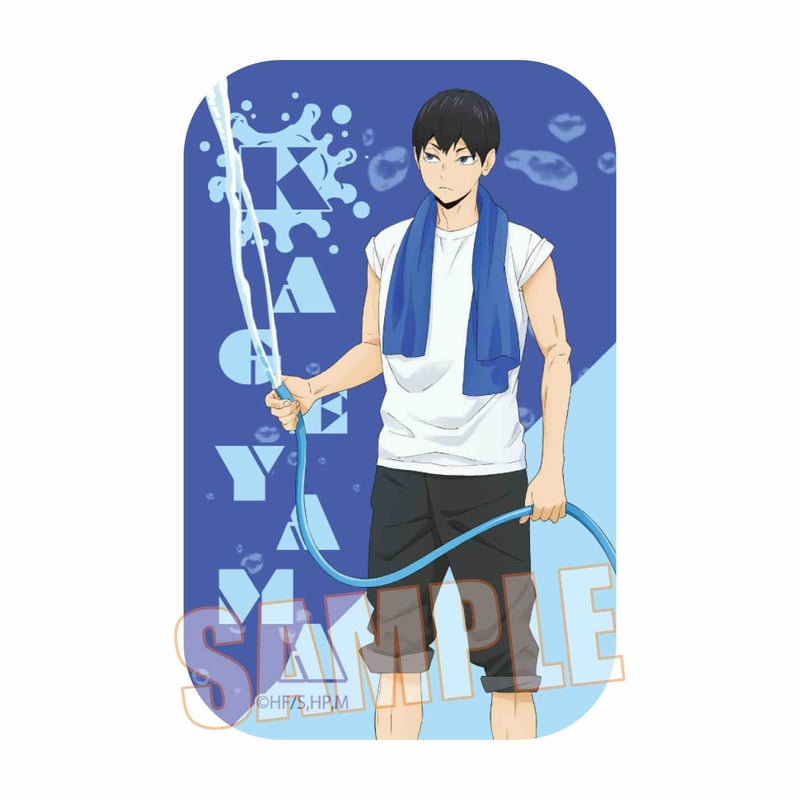 トレーディングスクエア缶バッジ ハイキュー!!/プール掃除ver. | ベル