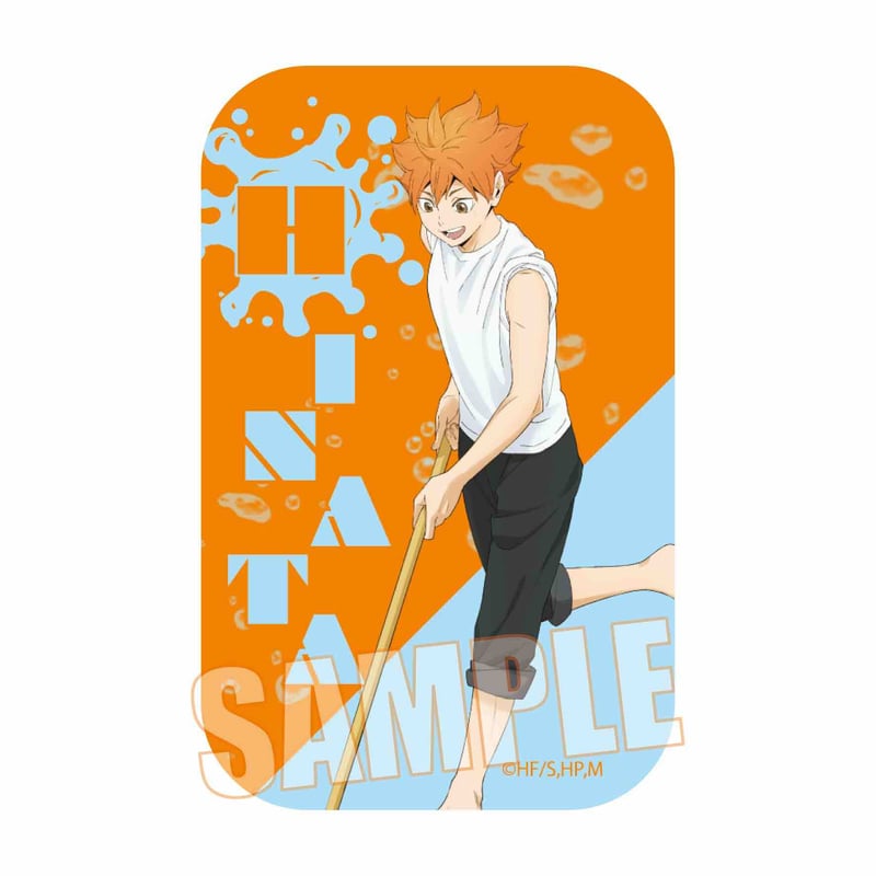 トレーディングスクエア缶バッジ ハイキュー!!/プール掃除ver. | ベル