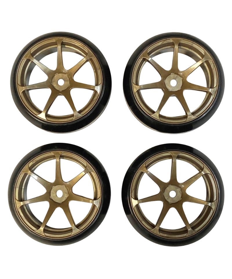 HD-093BR】ホイールはめ込み済み 引っ張りドリフトタイヤ（AVS MODEL