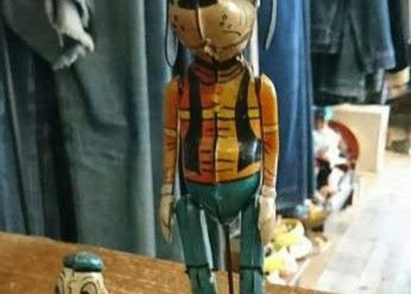 40s vintage グーフィー ドナルドダック ブリキ トイ | 旅する古着屋