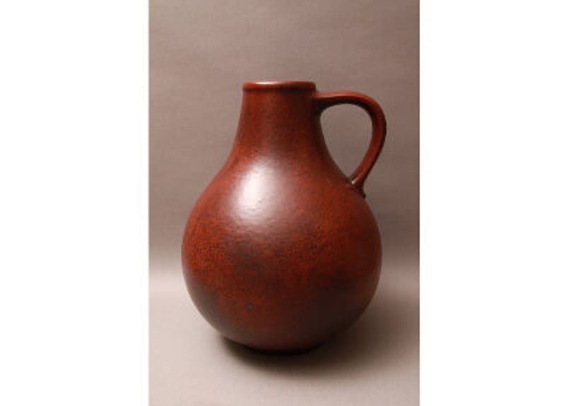 昭和レトロ/W-GERMANY/ドイツ製/花瓶/ツボ/FAT LAVA/Fritz Van D