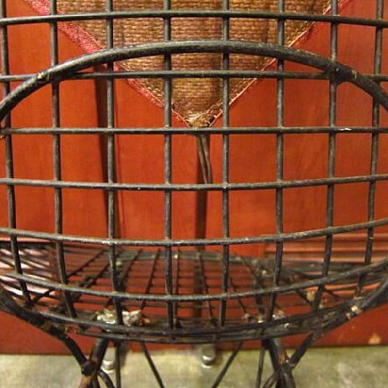 ビンテージ50's○ハーマンミラーワイヤーチェア○odst 1950sイームズ