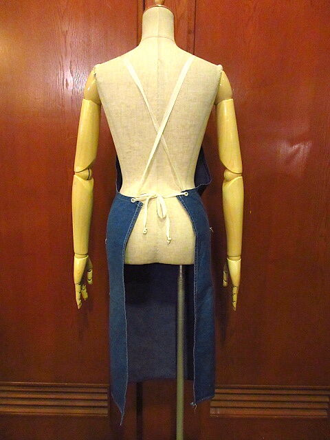 ビンテージ60's○Searsデニムワークエプロン○201116f1-aprシアーズ