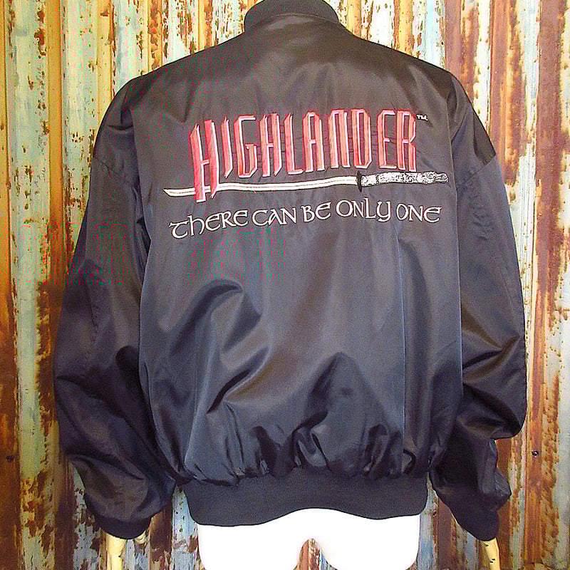 ビンテージ90's○HIGHLANDERナイロンジャケットsize M○240419k2-m-
