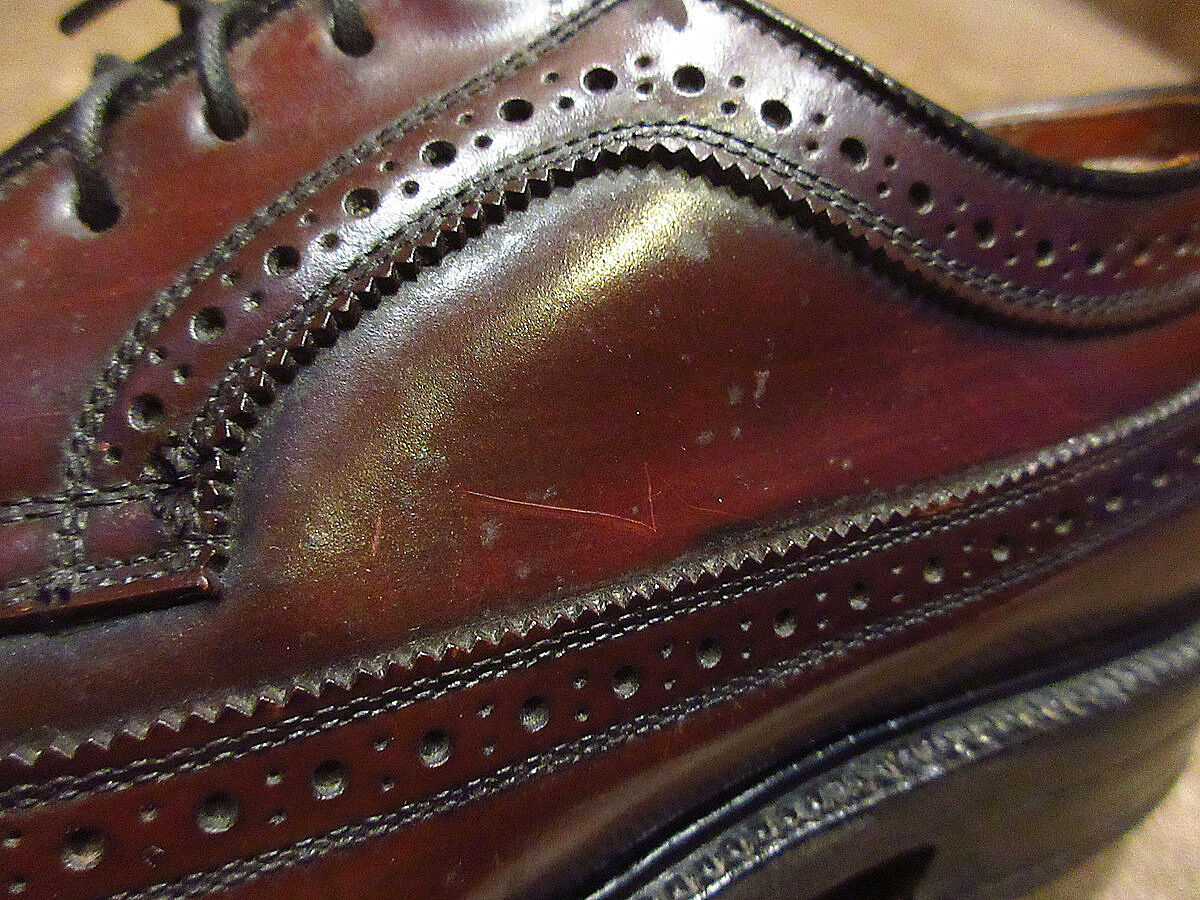 ビンテージ60's70's○REGALコードバンウイングチップシューズ