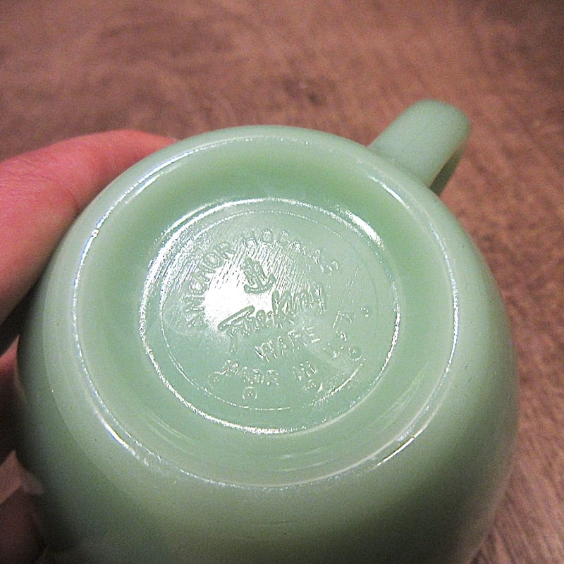 ビンテージ○Fire Kingジェダイエキストラヘビーカップ&ソーサー