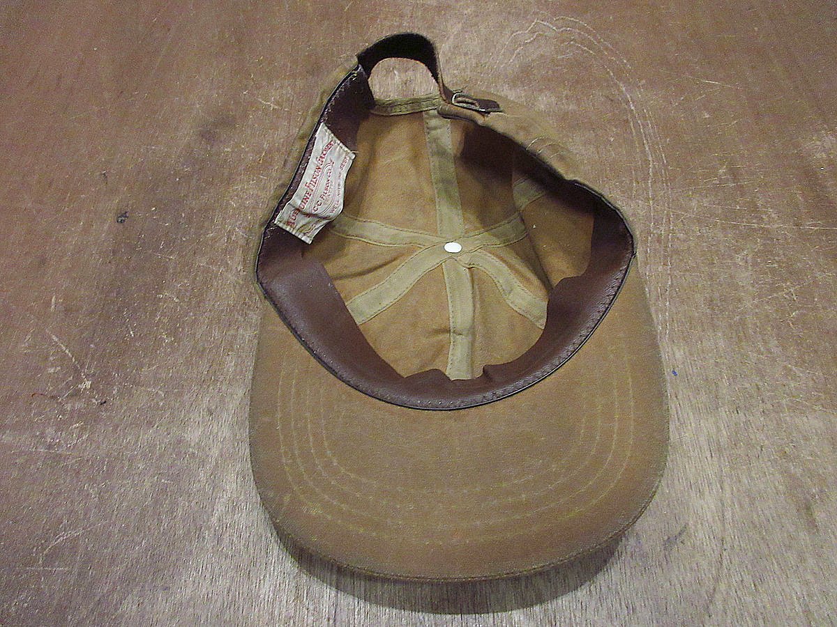 ビンテージ80's90's○FILSONオイルドコットン6パネルキャップ