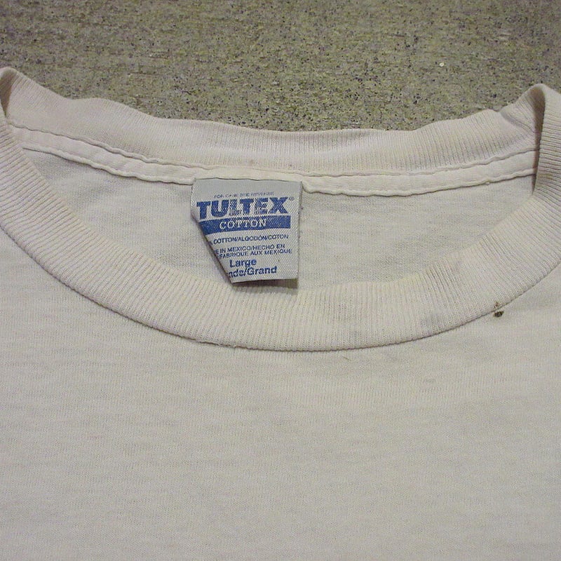 ビンテージ90's○TULTEX おっぱいプリントTシャツ L○210618s2-m-tsh-