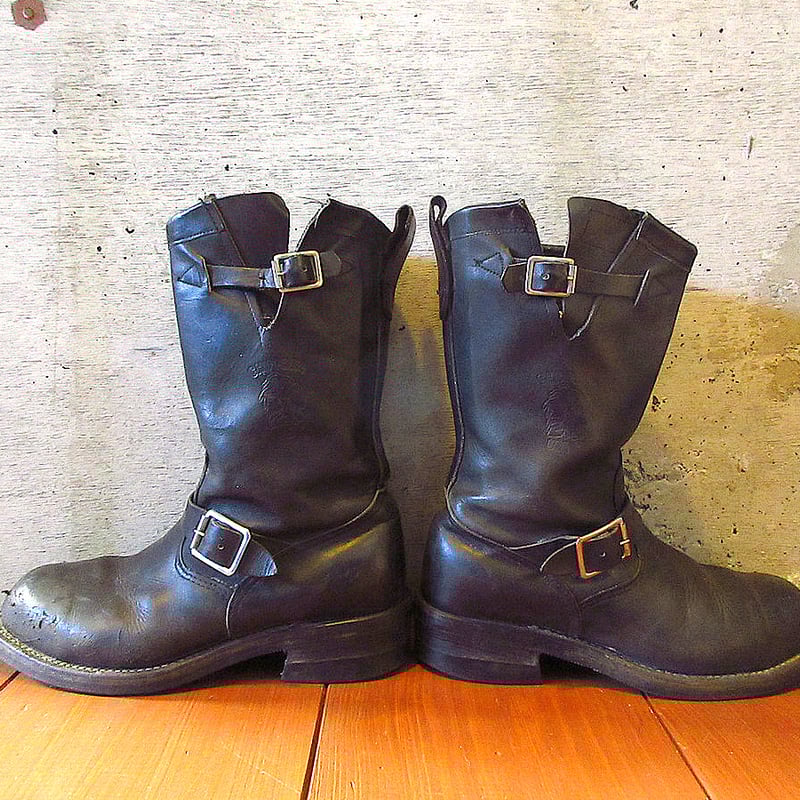 ビンテージ90's2000's○CHIPPEWAエンジニアブーツ黒size 7 1/2 E○2