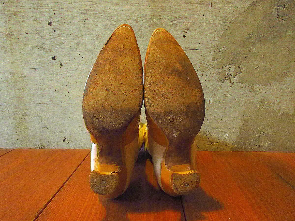 ビンテージ-20's○レディースヴィクトリアンレースアップブーツsize 5D