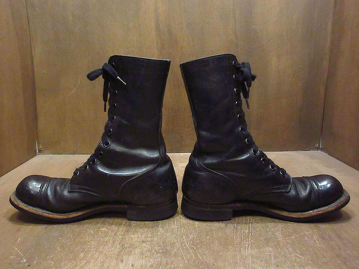 ビンテージ60's○U.S.ARMYコンバットブーツ黒size 8 1/2 R○221102i