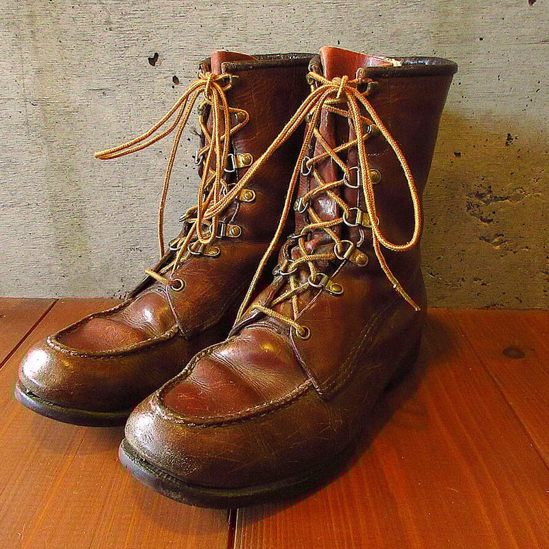 ビンテージ60's70's○RED WINGアイリッシュセッターモックトゥワーク