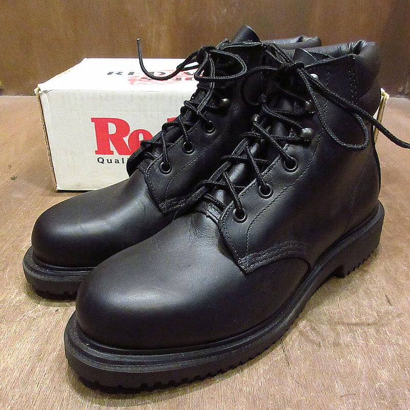 ビンテージ90's○DEADSTOCK RED WING刺繍羽根タグプレーントゥワーク