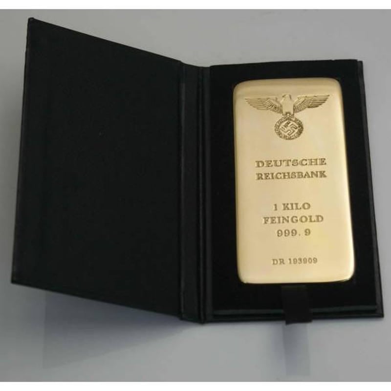 ナチスドイツ 第三帝国金塊 純銅製 複製品 | MilitaryX's STORE