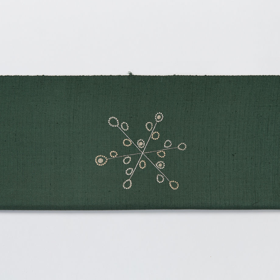 貴久樹製 九寸名古屋帯 刺繍入り お仕立代込み | 四十瀬屋｜小河原呉服