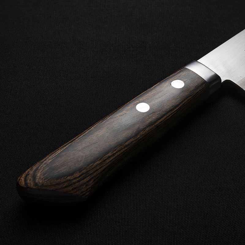 菜切｜No27｜VG10ステンレス 積層 口金有 スコッチ | 越前打刃物 増谷