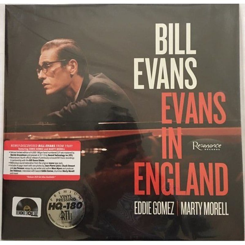 ビル・エヴァンス / エヴァンス・イン・イングランド 新品輸入レコード