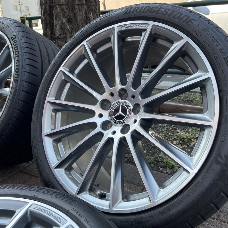 中古 ベンツ Sクラス W223用 純正 AMGライン 20インチ+ブリヂストン
