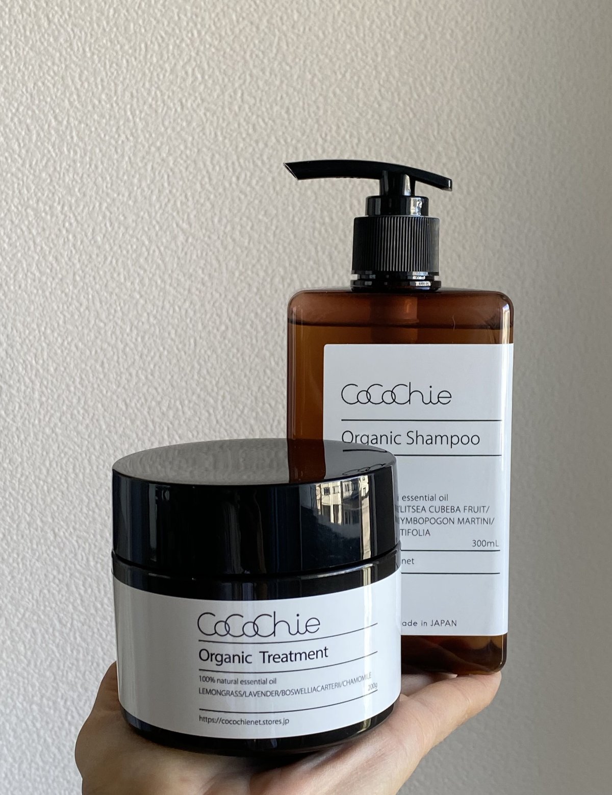 オーガニックシャンプー300ml&トリートメント200g（セット） | cocochienet