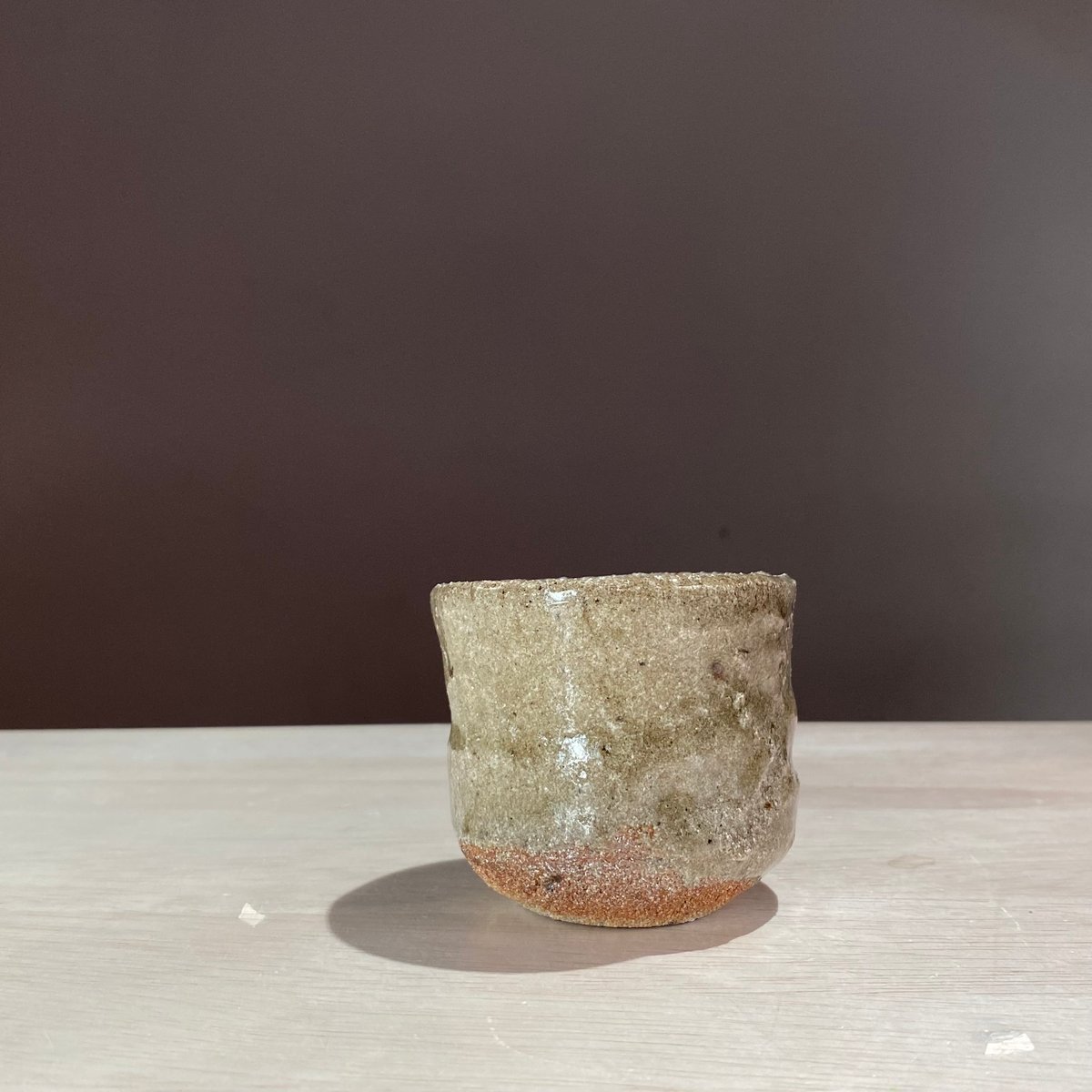 2404-5 彫唐津ぐい呑 水谷渉 | ryoisseki-online by うつわや涼一石