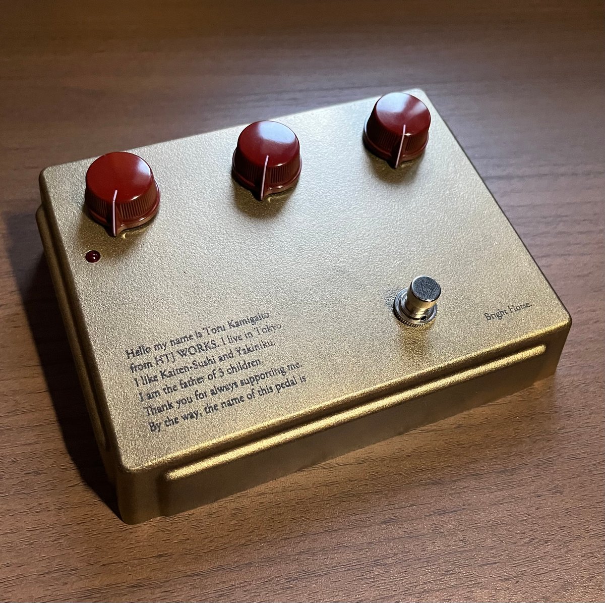 Bright Horse OD -Aged Gold-(WEB ONLY)- 1-2 mont