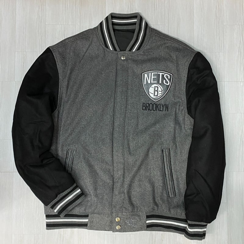 USA限定 JHデザイン NBA ブルックリン ネッツ Brooklyn Nets リバーシブ