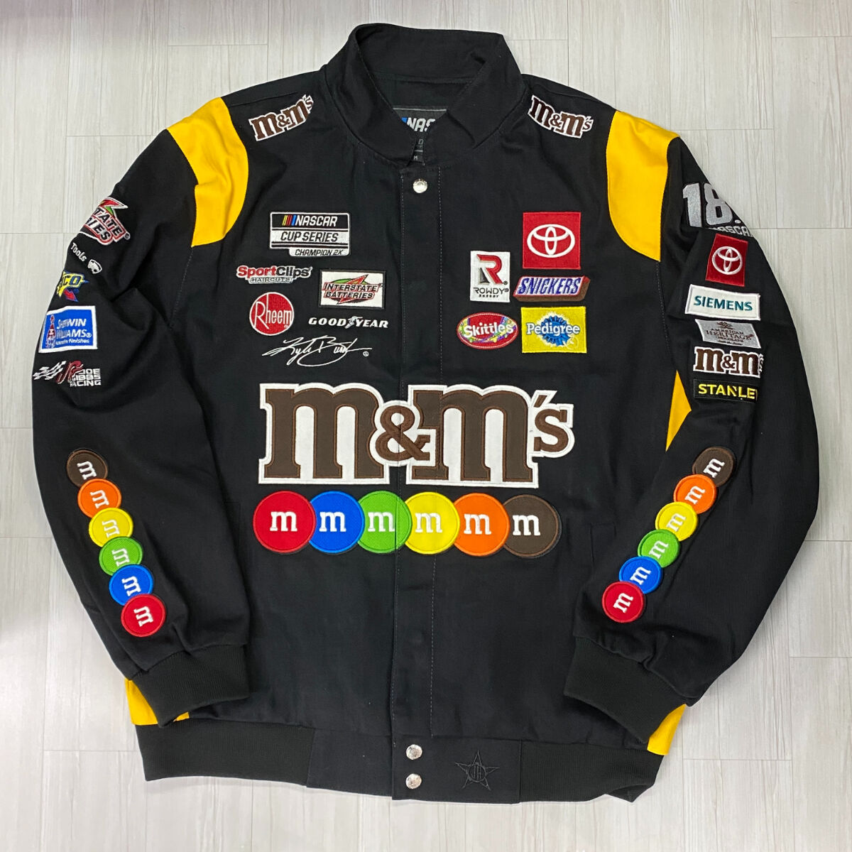 NASCAR ナスカー 限定モデル JHデザイン M&M's レーシングジャケット