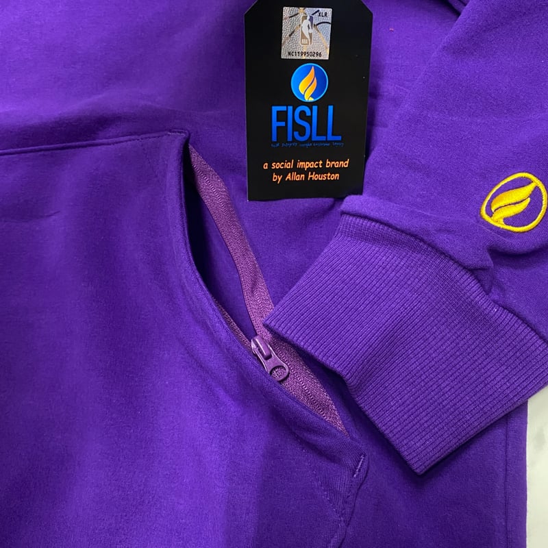 NBA公式 FISLL ロサンゼルス レイカーズ ハイクラス仕様 スウェット