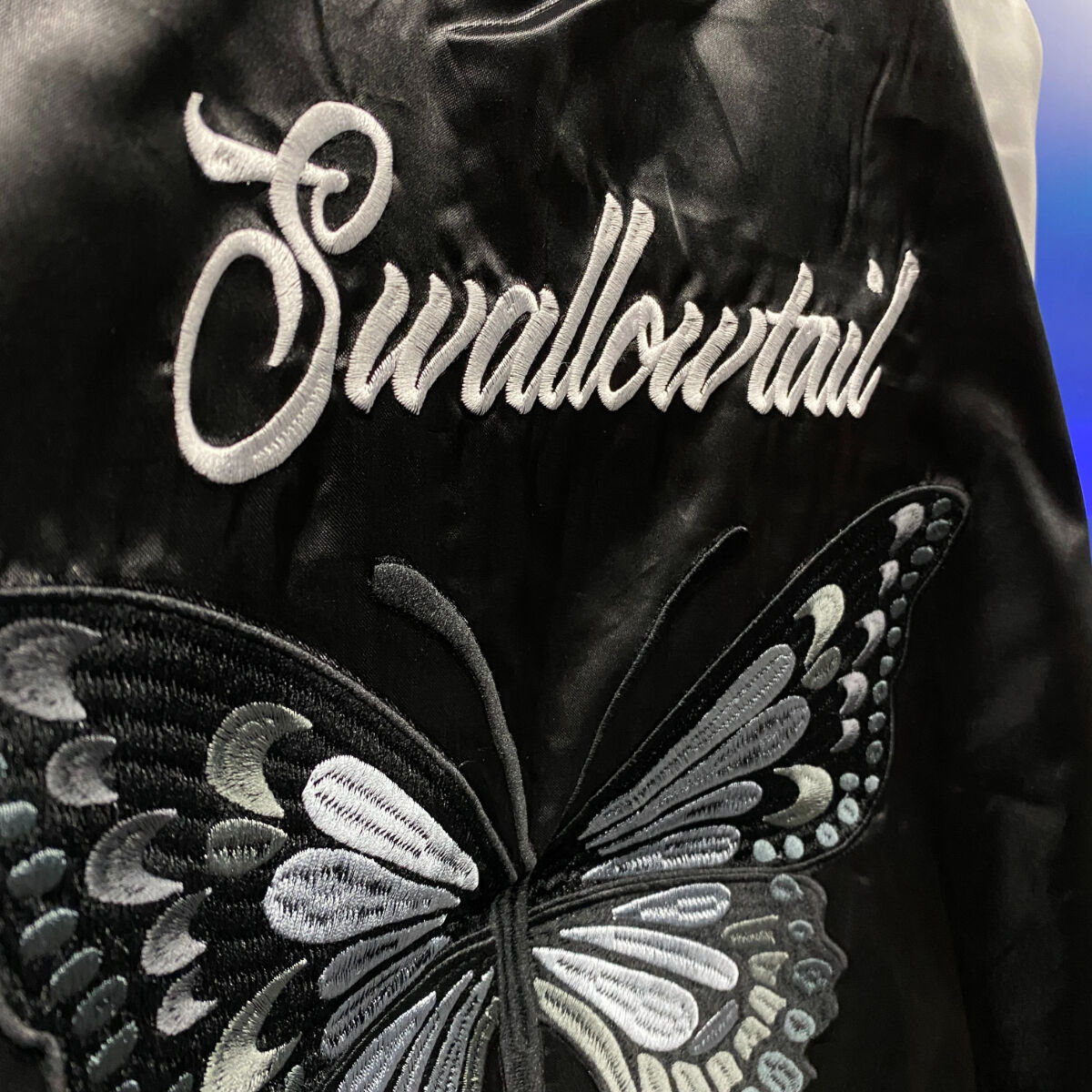 横須賀発祥 スカジャン Yokosuka刺繍 ビッグシルエット SUKAJAN アゲハ