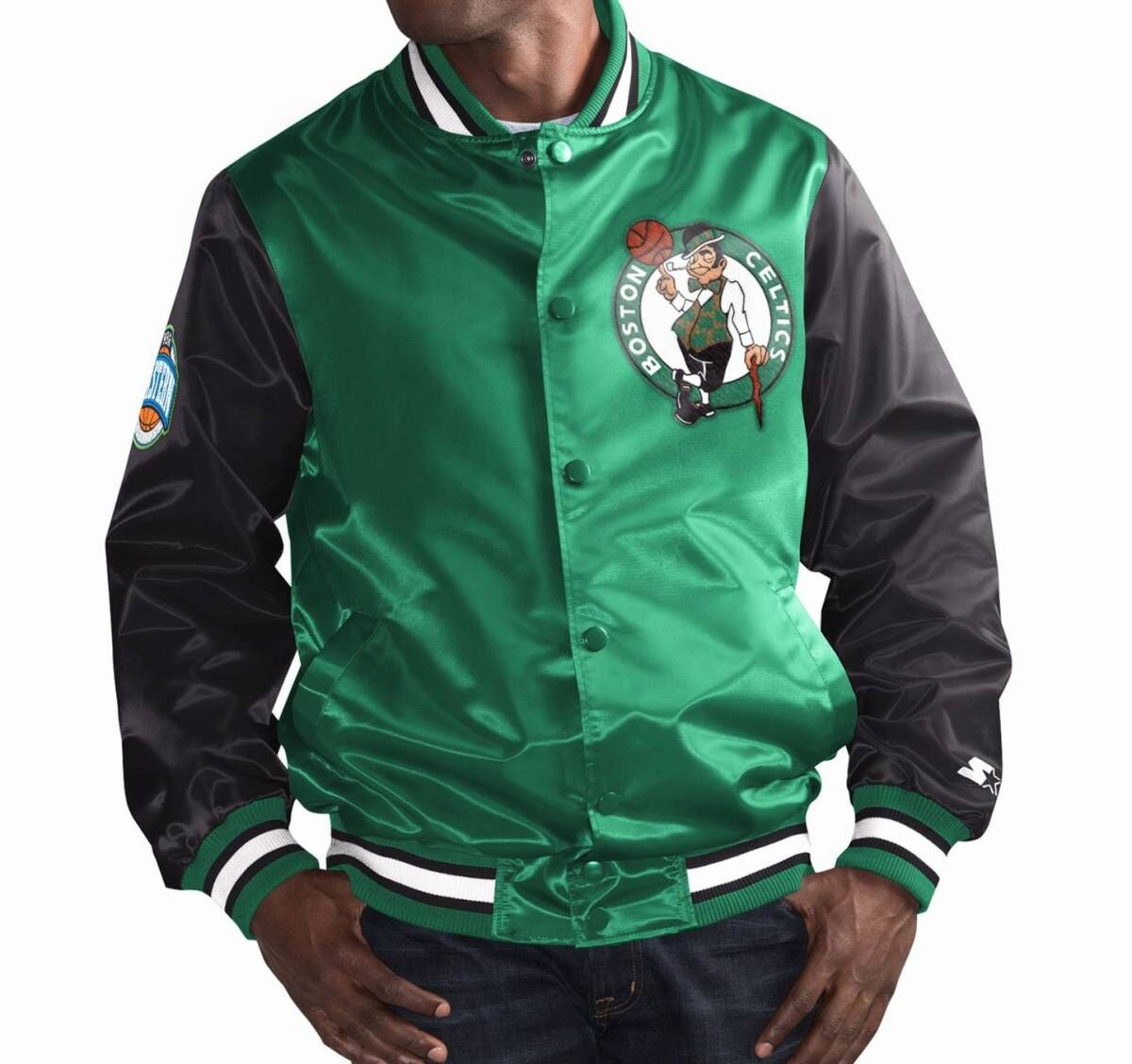 STARTER スターター NBA ボストン Celtics セルティックス 黒 緑
