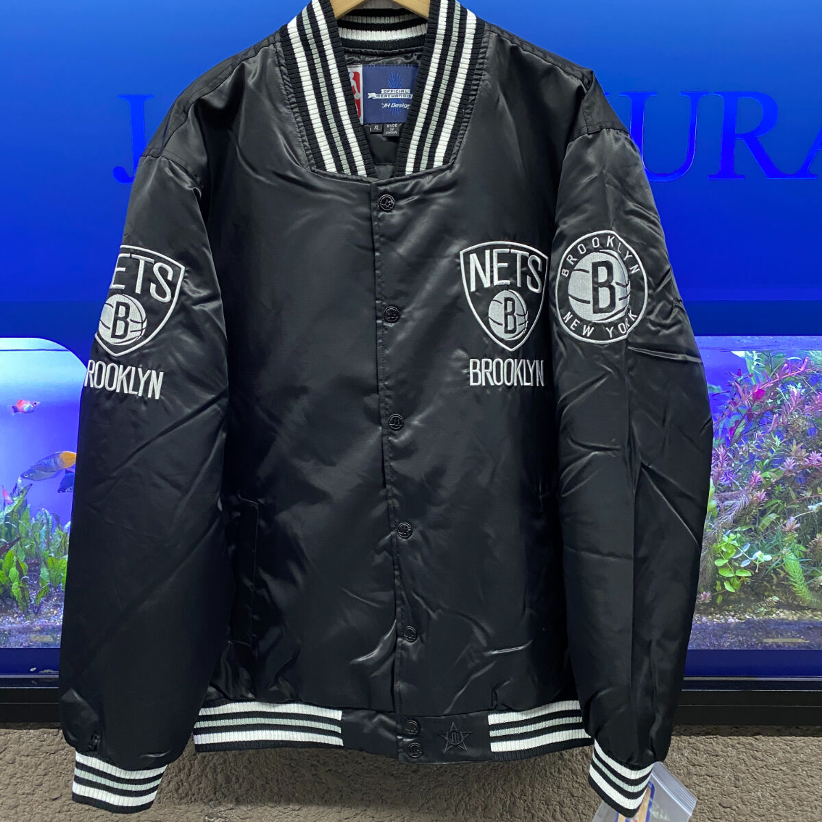 NBA公式 JHデザイン Nets ブルックリン ネッツ スタジアムジャンパー