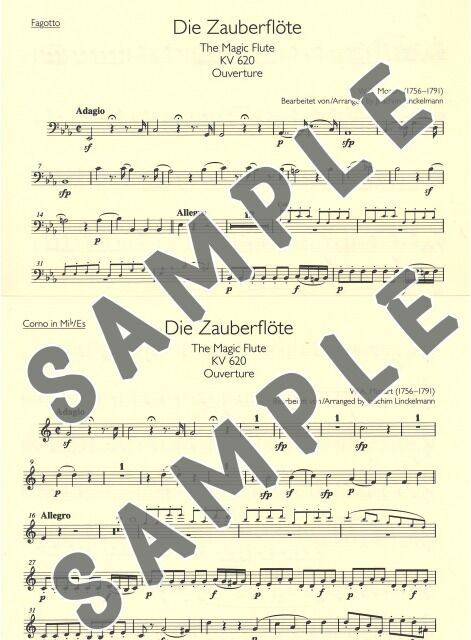 BA6872】W.A. モーツァルト：魔笛 序曲 | クラカンマルシェ