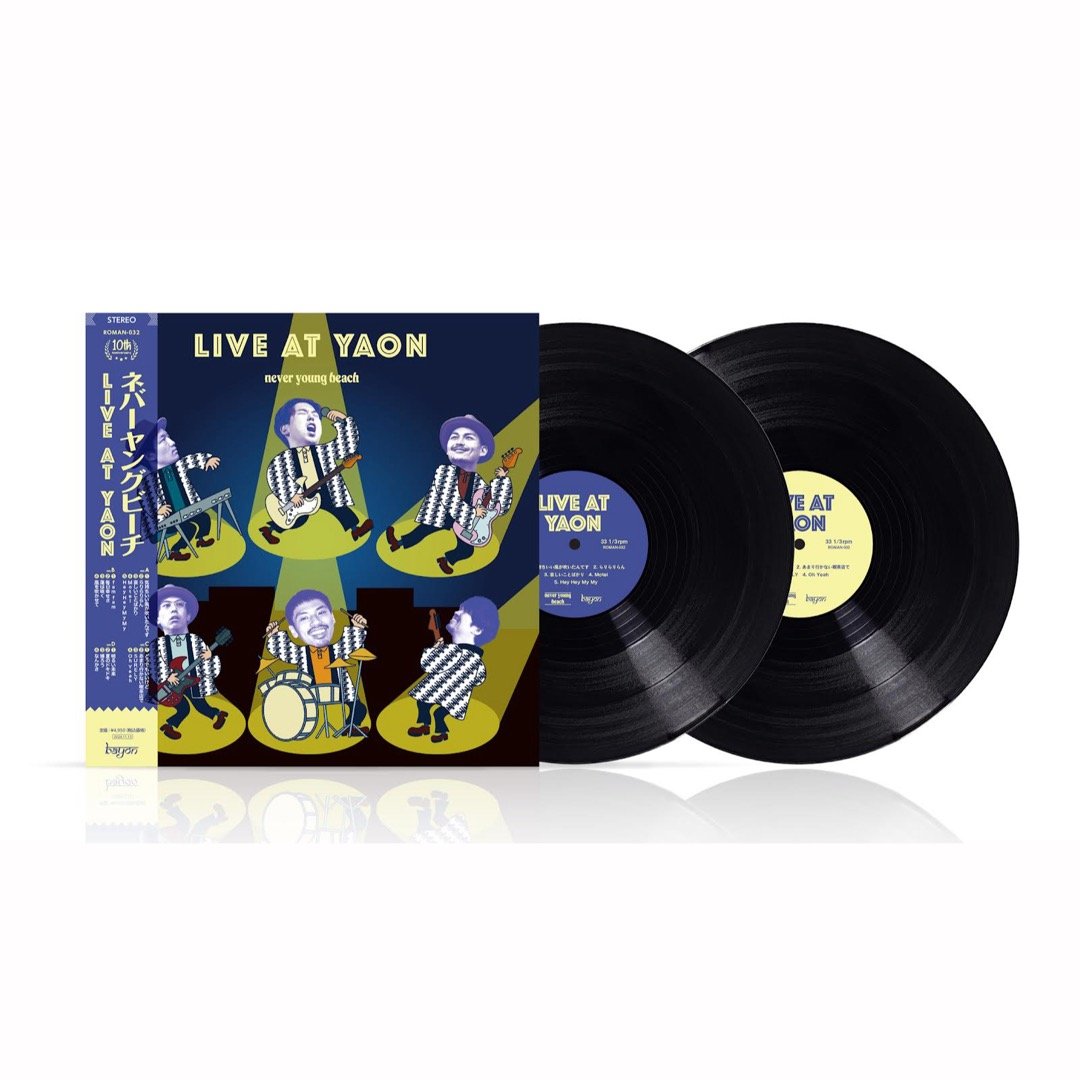 never young beach『LIVE AT YAON』[12inch Vinyl/2L