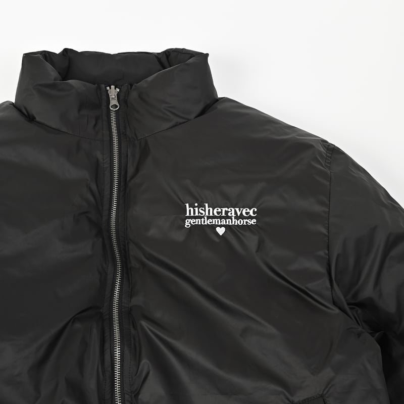 padding reversible blouson [BLACK] HEV-25023 |
