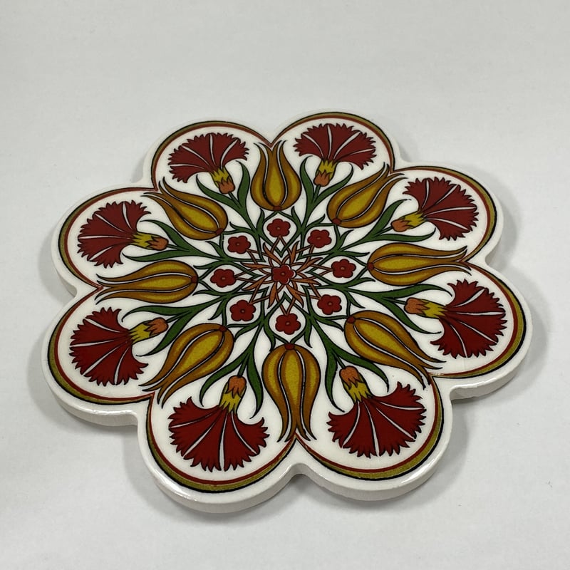 トルコ陶器の鍋敷き | カルメクラフト