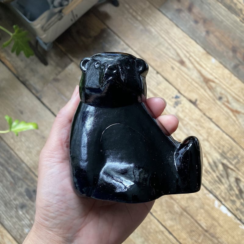 Humppila Glass karhu Finland | retro number