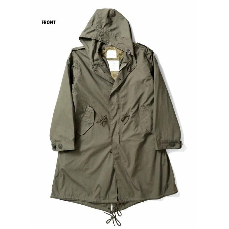 HOUSTON ヒューストン モッズコート モッズパーカ オリーブ OLIVE-DRAB