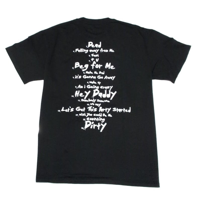 KORN コーン Tシャツ バンドTシャツ ブラック ISSUES TRACKLIST S/S