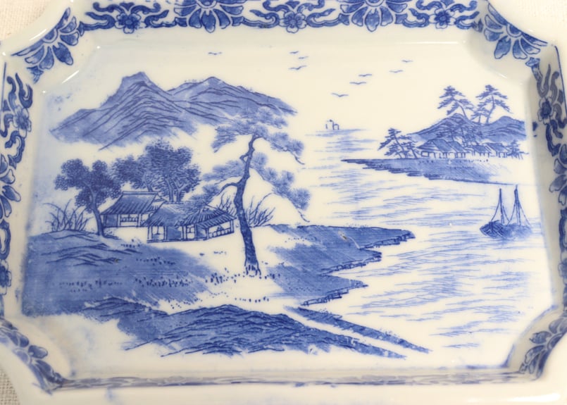 初代 宮永東山 明治−大正 青磁 (保管番号) Xガ7798 初代 宮永東山