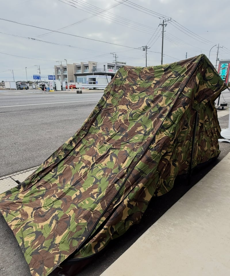 軍幕❗️ ダッチアーミーテント DPMカモ オランダ軍 | ヴィンテージ