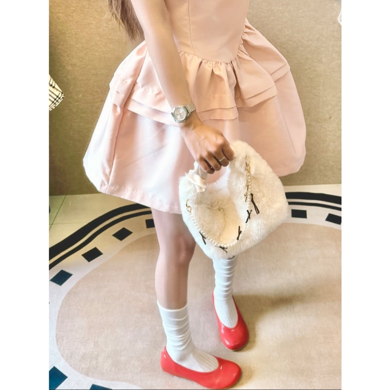 数量限定】FlowerKnowsフラワーノーズ もこもこファーバッグ | C♡C