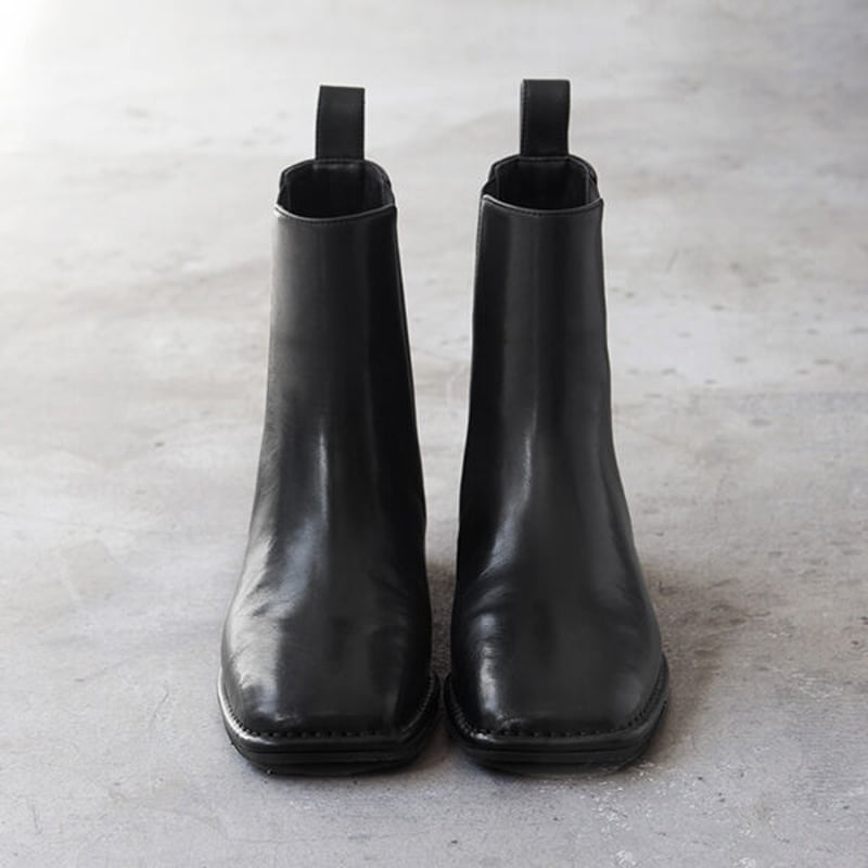 SHISEIスクエアサイドゴアブーツ【期間限定】 | mi-mollet STORE