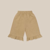 organic zoo】Shoreline Gingham Lodge Pants | lana