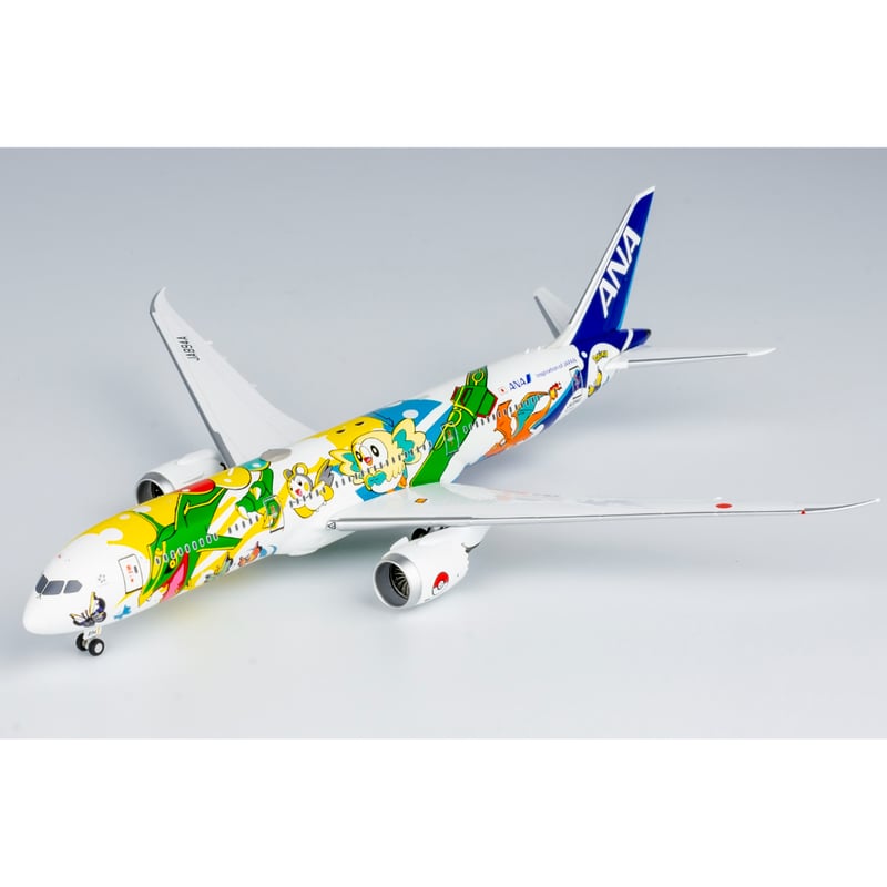 ANA 全日空 787-9 ポケモン ピカチュウジェット AV スタンドt付き ANA