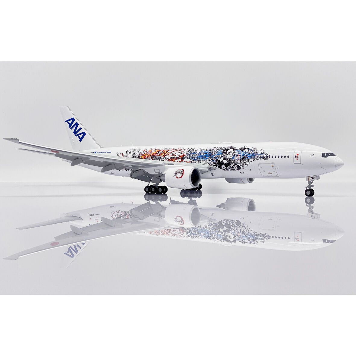 非売品・新商品情報】1/200 777-200ER ANA「鬼滅の刃 じぇっと ‐参‐」 J