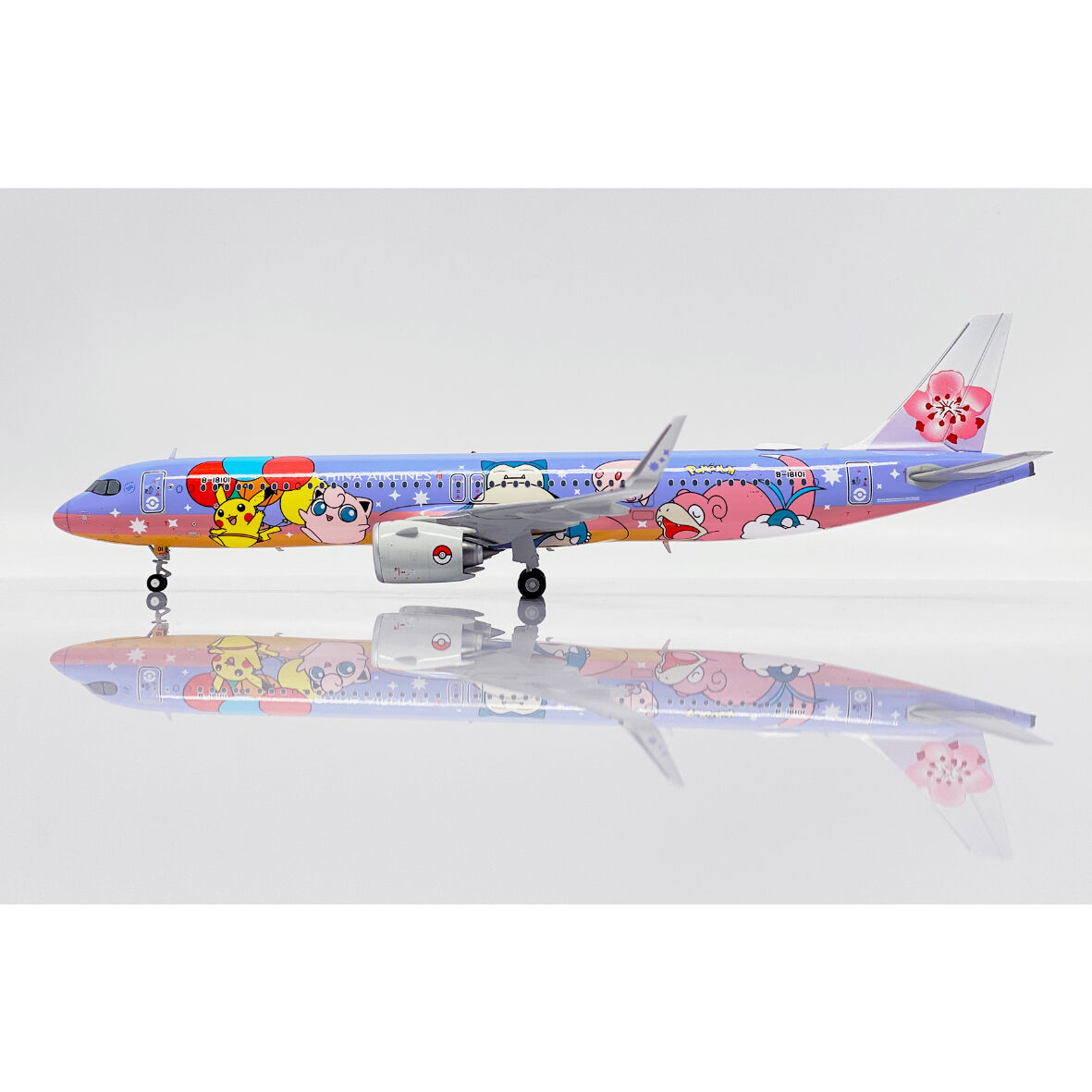 ポケモン 中国航空 A321neo 飛行機 模型 1/400 フィギュア ポケモン