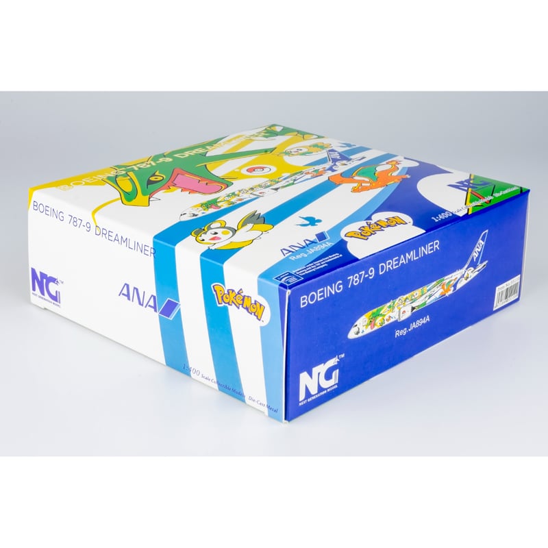 非売品・新商品情報】1/400 787-9 ANA「ピカチュウジェット NH」 JA89