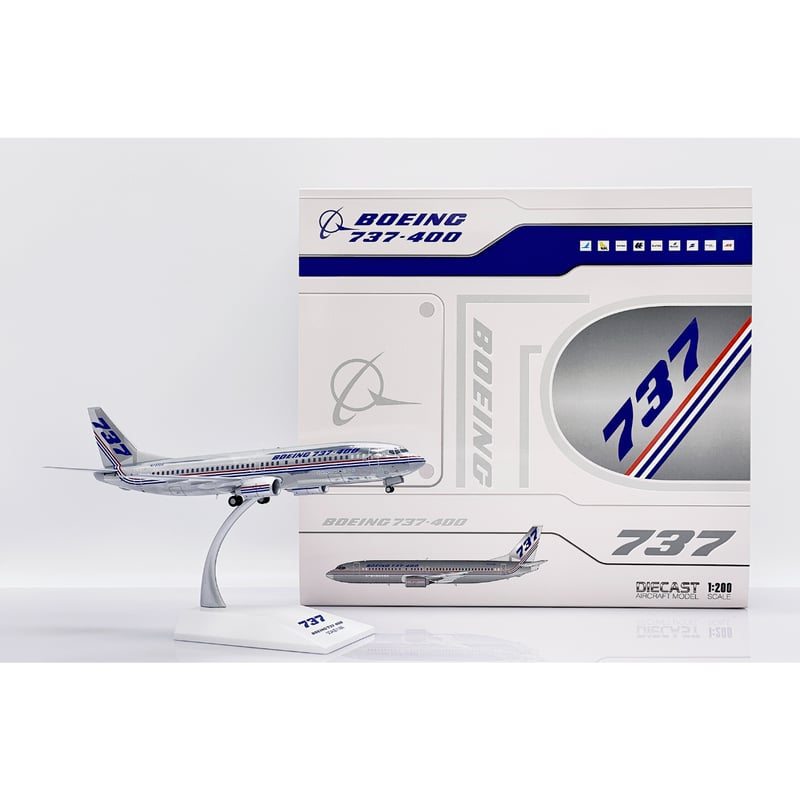 お取り寄せ商品】1/200 737-400 ボーイング社 ハウスカラー N73700