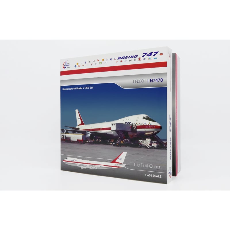 訳あり】【特売セール商品】1/400 747-100 ボーイング社「First